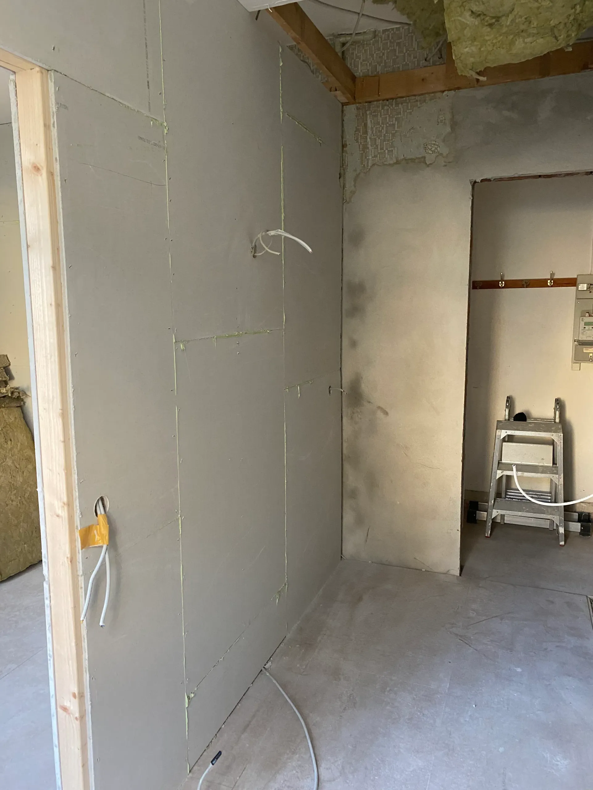 Gang under renovering, Ågade — Yderskov Arkitekter